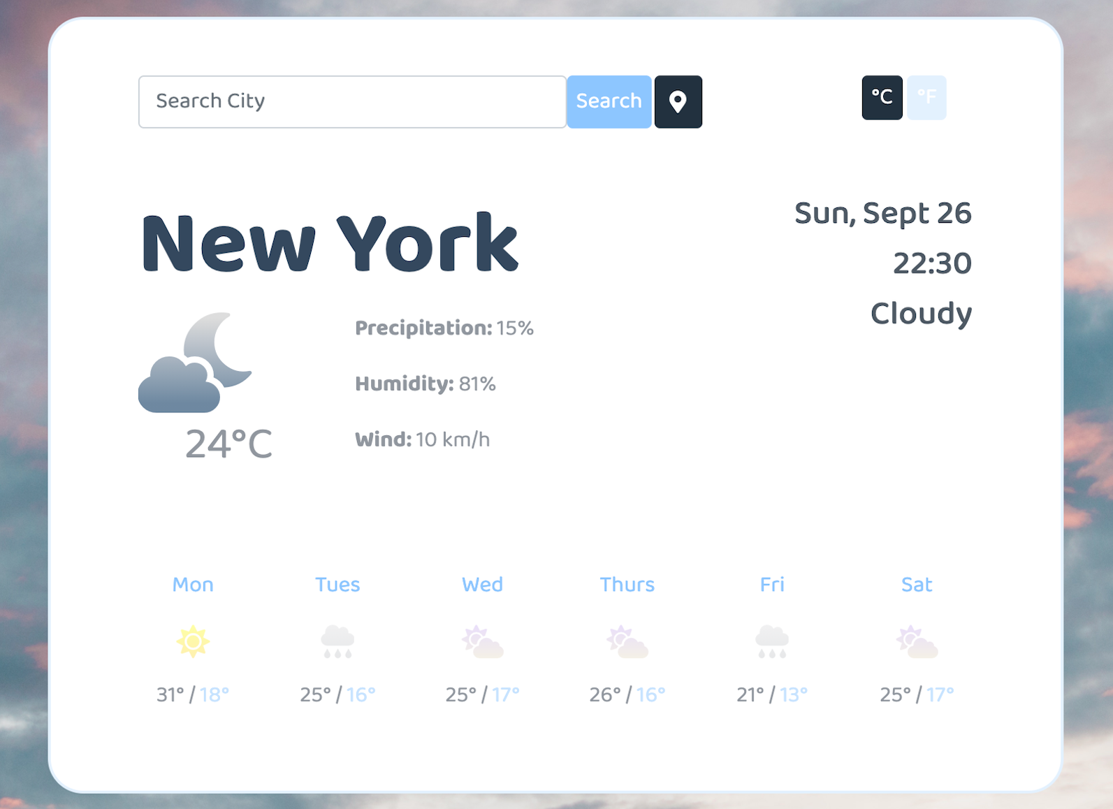 Weather App Image